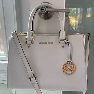 Michael Kors Leather Satchel - handbag